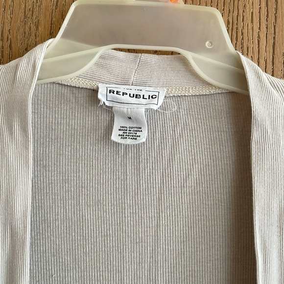 For The Republic Ribbed Cardigan - Picture 6 of 8